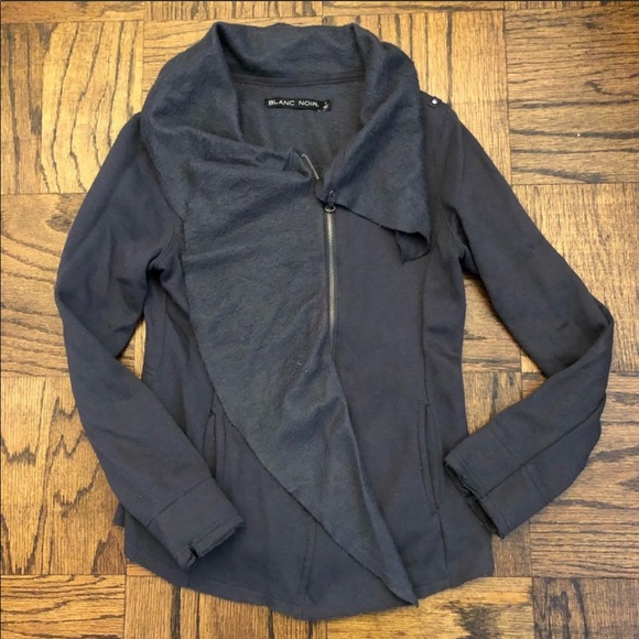 BLANC NOIR Ruffle Scowl Jacket - Picture 4 of 6